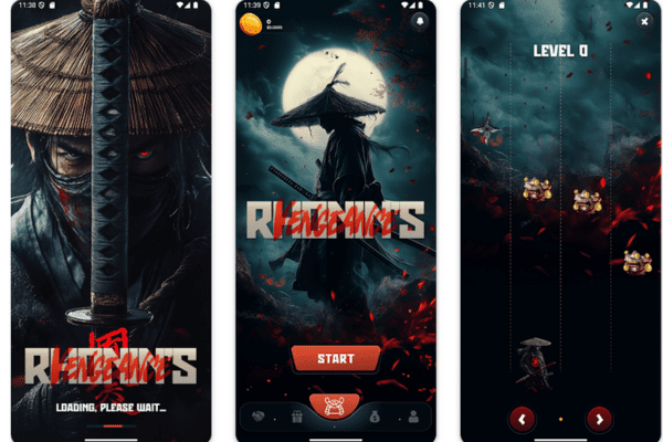 Renda extra no celular com o jogo Ronin’s Vengeance: divirta-se e ganhe recompensas 1 captura de tela ronins