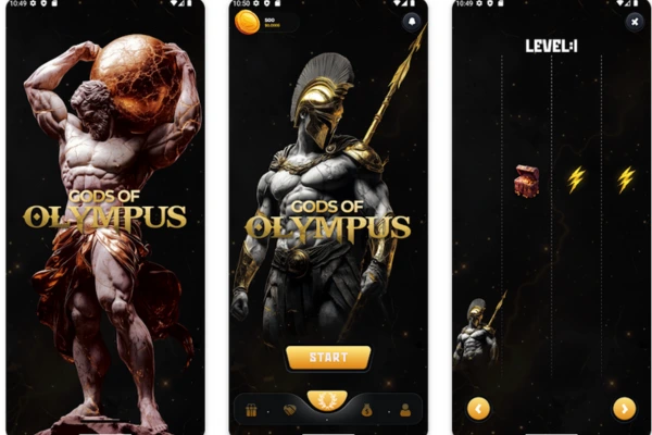 Renda extra com o jogo Gods of Olympus: jogue, divirta-se e conquiste recompensas 3 Capturas de tela do app God Of Olympus